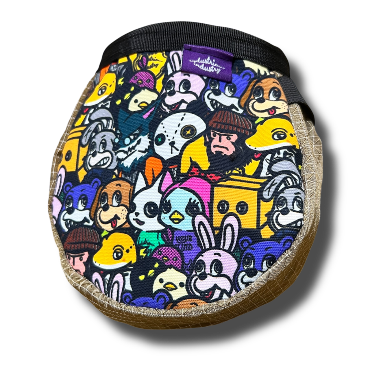 腰付けチョークバッグ（ANIMALs × ゴールド）