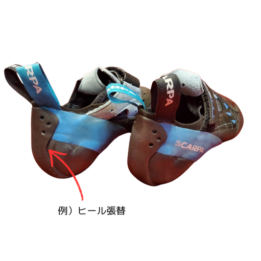 ヒール加工